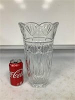 Crystal Vase   Approx. 12" Tall