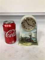 Handpainted Fenton Clock   #141 of 5,000