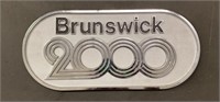 17 " Metal Brunswick 2000 Emblem