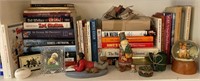 Lot of Books & Decortive Items