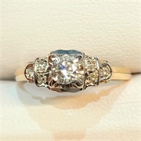 $3500 14K  Diamond(0.36Ct,Vs2,F-G) Ring