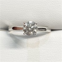 Certified14K  Diamond(0.82Ct,Si2,I) Ring