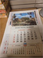 Union Pacific Calendars 1962 & 1963 And More
