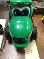 ERTL John Deere Battery Operated Tractor Toy