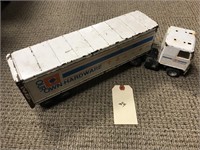 Our Own Hardware Metal Tractor Trailer Toy