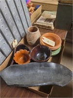 Mixed Lot Of Lucille Furios Hand Made Pottery