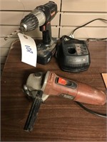 Craftsman Cordless Drill 19.2V w/ Electric Grinder