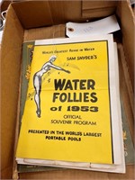 Mixed Books Water Follies1953 Corn Palace Book