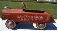 Fire Truck Pedal Car Peddle