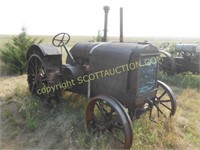 McCormic Deering wheatland tractor,