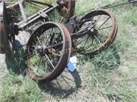 Steel front wheels for tractors,