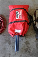 2 Man Life Raft woth Oar and Bag
