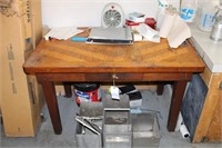 Oak Inlay Desk
