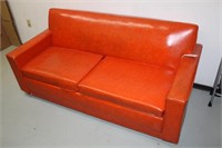 Vintage Orange Couch