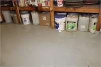 Group of Chemicals on Floor