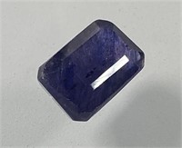 Certified 7.15 Cts Natural Blue Sapphire