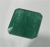 Certified 5.30 Cts Natural Emerald