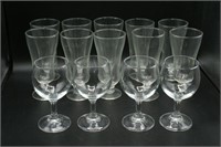 Set of Sundae & Wine Glasses