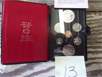 1975 Royal Can Mint 7 coin proof set