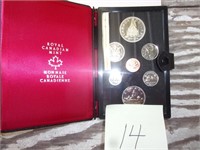 1976 Royal Can Mint 7 coin proof set
