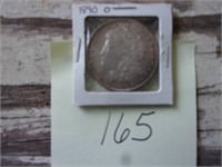 1890 O morgan dollar