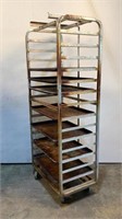 Aluminum Rolling Bakery Rack