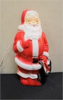 Vintage small Empire Santa blow mold, w/ cord