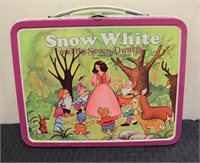 Vintage metal Snow White lunchbox
