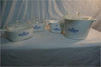 Vintage Corning ware Blue Cornflower Bakeware