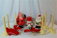 Vintage Xmas Candles, Electric Tapers
