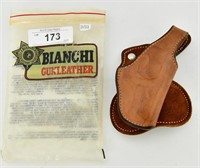 Bianchi Model 56L 2" Right Handed Leather Holster