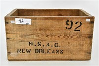 Vintage Alphamax 16 Ga Wood Shotshells Crate