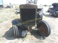 1949 Oliver 99 tractor on rubber , wide front,