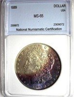 1889 Morgan NNC MS-65