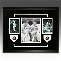 Williams & DiMaggio Baseball Legends Signed GFA