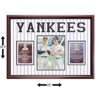 Mickey Mantle & Billy Martin Yankees Legends