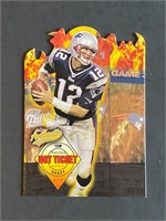 2004 Fleer Hot Ticket Tom Brady Die Cut NM-MT