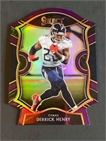 2020 Select #41 Derrick Henry Purple Prizm Die Cut