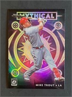 2020 Optic Mythical #M-4 Mike Trout Prizm