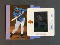 1997 UD Blue Chip Prospects Alex Rodriguez 336/500