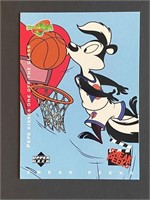 1996 UD Space Jam #58 Pepe Kisses One Off Glass