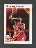 1991 Hoops #30 Michael Jordan MVP NM-MT