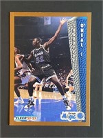 1992 Fleer #401 Shaquille O'Neal RC NM-MT