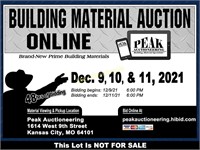 Kansas City Building Material Auction
