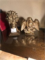 Brass Eagle &  Wheat Bookends