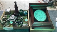 2 Boxes Hampton Clock Misc Decor