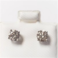 $2300 14K  Diamond(0.8ct) Earrings