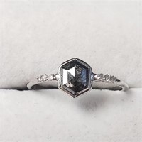$1200 10K  Diamond(0.85ct) Ring