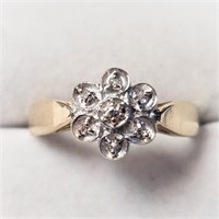 $1400 14K  Diamond(0.07ct) Ring