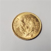 $1500 21.6K  Mexico 1955 4.18G Coin